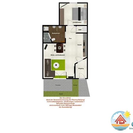 Apartment Haus Ostseeduene Whg 10 Boltenhagen (Ostseebad)